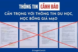 Trường đại học cảnh báo những thông tin giả mạo nhằm lừa đảo mùa tuyển sinh