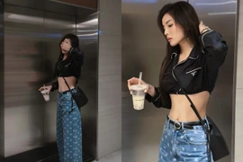 Hoa hậu Nguyễn Cao Kỳ Duyên khoe vòng eo săn chắc khiến netizen “ngắm là mê”