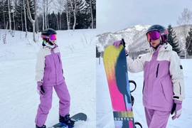 “Nữ giảng viên hot nhất Sài Gòn” Midu thích thú trải nghiệm -10 độ ở Nhật Bản