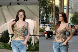 Hoa hậu Châu Á tại Australia 2016 xinh đẹp cuốn hút khi xuống phố