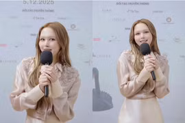 Xoài Non gây chú ý với diện mạo khác lạ trong buổi thử đồ show thời trang