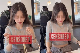 Diện đồ xuyên thấu vào quán ăn, cô gái nhận đủ 'gạch đá' từ netizen