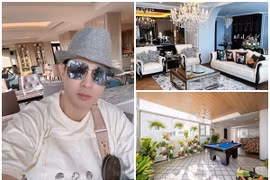 Cận cảnh penthouse 650m2 cho thuê của ca sĩ Nguyên Vũ