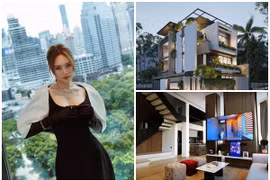 Ngắm cận cảnh biệt thự 70 tỷ đẹp ngất ngây của Ninh Dương Lan Ngọc 