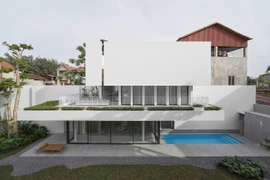 Báo Mỹ ca tụng biệt thự hình chữ T độc đáo tại Hà Nội