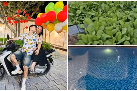 Cận cảnh biệt thự sân vườn khang trang của Lê Dương Bảo Lâm 