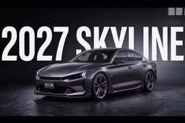 Nissan Skyline 2027 lộ diện, đậm phong cách của "huyền thoại" GT-R