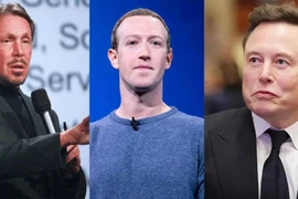 Tài sản 3 tỷ phú giàu nhất thế giới vượt 1.000 tỷ USD