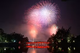 33 địa điểm bắn pháo hoa ở Hà Nội đêm giao thừa Tết Bính Ngọ 2026