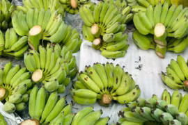 'Cháy hàng' chuối xanh lộc tài 700.000/nải