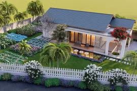 10 mẫu nhà vườn đẹp như khu nghỉ dưỡng 