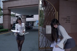 Vào vai 'cô thư ký', nữ gymer khiến netizen ngỡ ngàng