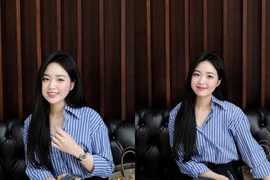 'Hot girl Hà thành' khoe vibe 'tổng tài' cực chất