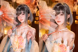 'Búp bê' của giới cosplay đón Trung Thu bằng bộ ảnh khiến fan mê mẩn