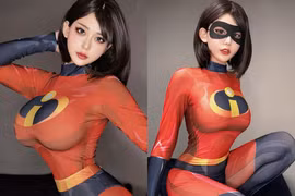 Cosplay Elastigirl, gái xinh khoe nhan sắc cực kỳ nóng bỏng và tinh tế
