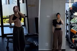 Bảo Hân Helia gây 'bão' mạng với cơ bụng số 11 săn chắc, body 'vạn người mê'