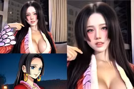 Yugi Kiều Oanh nhập vai Boa Hancock đẹp 'đỉnh nóc kịch trần'