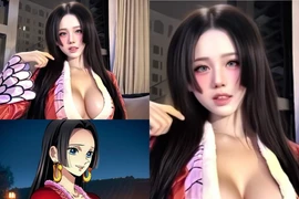 Yugi Kiều Oanh nhập vai Boa Hancock đẹp 'đỉnh nóc kịch trần'