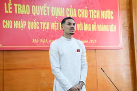 Cầu thủ người Brazil chính thức nhận quốc tịch Việt Nam