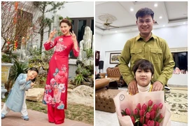 Cận cảnh biệt thự của Hòa Minzy, nơi Đại úy Văn Cương về chăm bé Bo