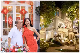 Bên trong biệt thự 200m2 của Minh Khang - Thúy Hạnh 