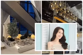 Cận cảnh ngôi nhà 9 tầng rộng rãi của MC Ngô Mai Phương