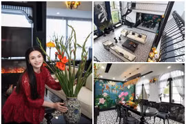 Biệt phủ 10.000m2 rực rỡ đón Tết của nữ NSND trẻ nhất Việt Nam