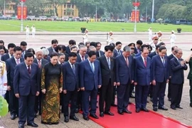 Lãnh đạo Đảng, Nhà nước vào Lăng viếng Chủ tịch Hồ Chí Minh 