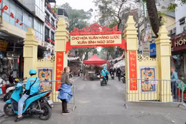 Chợ hoa Xuân Phố cổ 2026, không gian Tết truyền thống giữa lòng Thủ đô