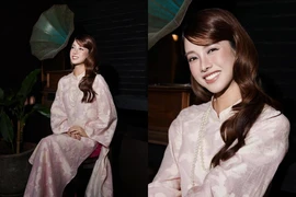 Trình Mỹ Duyên “đánh chiếm” đường đua áo dài, nhan sắc ngày càng thăng hạng