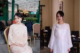 Nữ MC eSports Thảo Trang "nhập cuộc" đường đua áo dài đón Tết