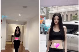 Vóc dáng “size 0” gây tranh cãi mạng xã hội của Á quân The New Mentor 2023