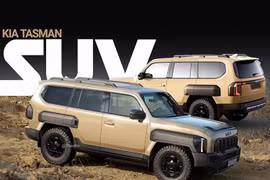 Kia hé lộ SUV khung rời từ bán tải Tasman "đấu" Ford Everest