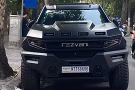 Tận thấy Rezvani Vengance "khủng long" chống đạn tại Hà Nội