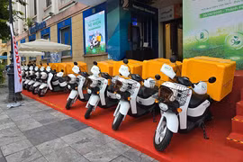 Honda bàn giao 205 xe điện Benly e: cho Bưu điện Việt Nam 