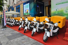 Honda bàn giao 205 xe điện Benly e: cho Bưu điện Việt Nam 