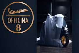 Vespa hé lộ bộ đôi GTV và Primavera bản Officina 8 đặc biệt