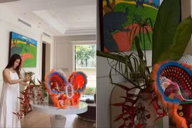 Biệt thự góc nào cũng nên thơ của Diễm My 9X và chồng doanh nhân 