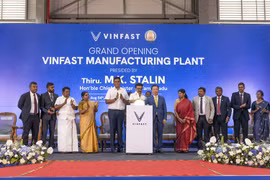 Vinfast khánh thành nhà máy lắp ráp ôtô điện tại Tamil Nadu, Ấn Độ