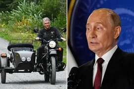 Tổng thống Putin tặng xe môtô 3 bánh Ural cho biker Mỹ