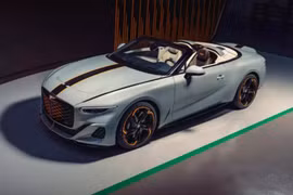 Ngắm Bentley Batur Convertible động cơ W12, hơn 50 tỷ đồng