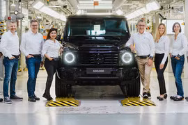 Mercedes-Benz G-Class chạm mốc 600.000 xe xuất xưởng