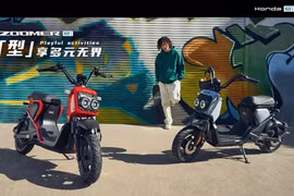 Cận cảnh Honda Zoomer e: - xe máy điện "siêu gọn" chỉ 23 triệu đồng