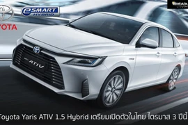 "Sedan quốc dân" Toyota Vios hybrid sắp ra mắt, chờ về Việt Nam