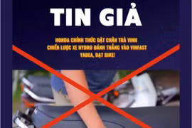 Honda Việt Nam bác tin đồn về dự án xe chạy khí Hydro tại Trà Vinh