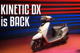 Kinetic DX 2025 - xe máy điện rẻ như Honda Vision, "xịn sò" hơn SH