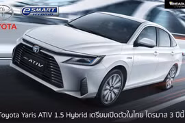 "Sedan quốc dân" Toyota Vios hybrid sắp ra mắt, chờ về Việt Nam