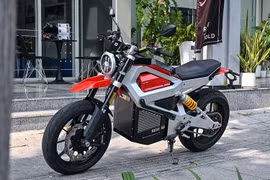 Cận cảnh môtô điện Nuen N1-S "made in Vietnam" giá 170 triệu đồng
