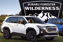 Mục sở thị SUV địa hình Subaru Forester Wilderness 2026, hơn 38.000 USD