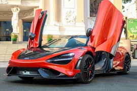  McLaren 765LT Spider hơn 30 tỷ của đại gia Việt "tái xuất" ở TP.HCM